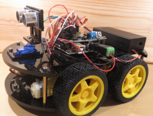 Arduino car before adding the augmentations